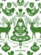 Annika  Scandinavian  Wallpaper by Nathan Turner - Green Online Hot Sale