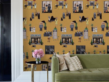 Upper East Side  Wallpaper by CAB x Carlyle - Marigold Fashion