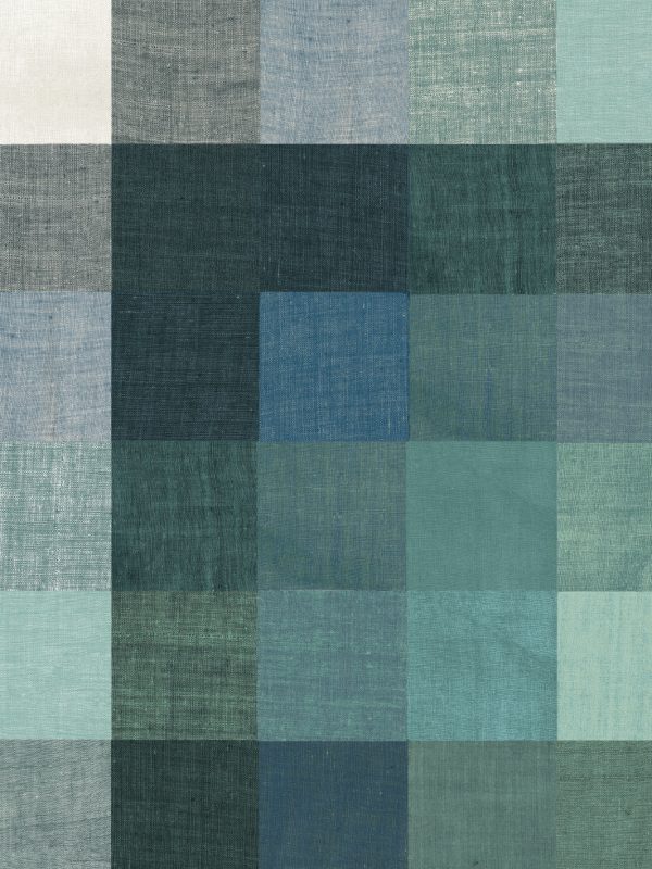 Bellport Madras Small  Wallpaper by Chris Benz - Blue Sale