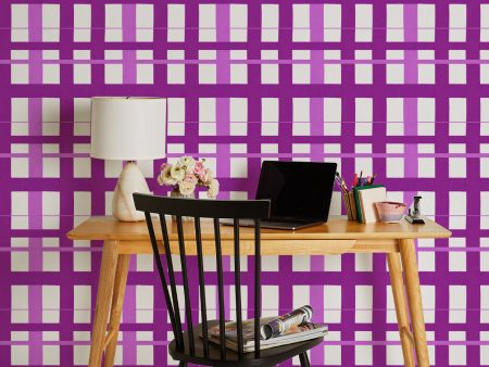 Crosstown Plaid  Wallpaper by Sarah Jessica Parker - Concord Online now