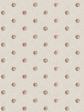 Chenille Dots Small  Wallpaper by Chris Benz - Latte Fashion