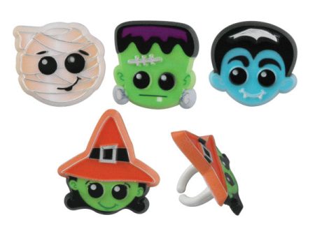 Halloween Characters Cupcake Rings Online