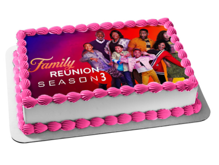 Family Reunion Season 3 Cocoa Moz Jade Shaka Mazzi Ami M Dear Grandpa Edible Cake Topper Image ABPID53840 For Cheap