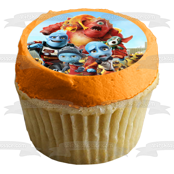 Escape from Planet Earth Scorch Gary Lena Kip Edible Cake Topper Image ABPID53837 Cheap