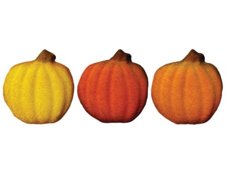 Shimmer Pumpkin Assortment Dec-Ons® Decorations Supply