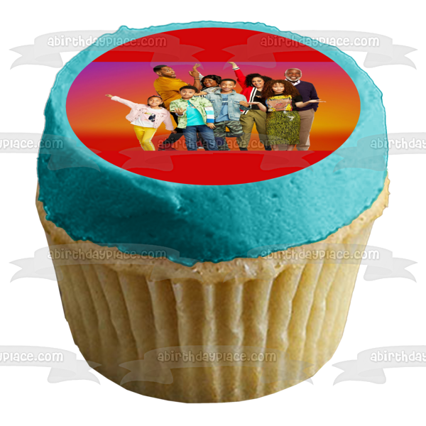 Family Reunion Season 3 Cocoa Moz Jade Shaka Mazzi Ami M Dear Grandpa Edible Cake Topper Image ABPID53841 on Sale