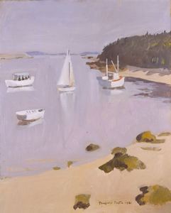 Harbor at Great Spruce Head Island, 1961 by Fairfield Porter Fashion