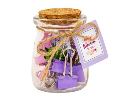 Blossom Mini Binder Clip Jar Online Hot Sale