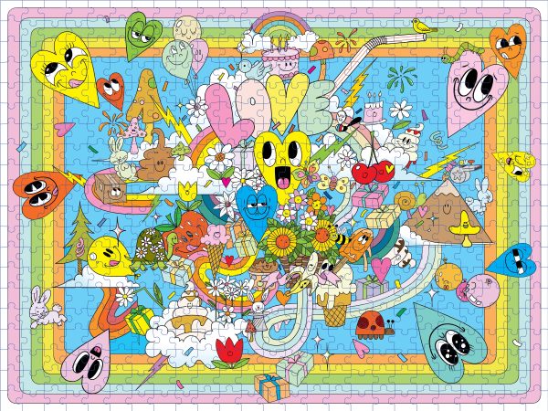 Sweet Hearts 500-Piece Jigsaw Puzzle by Online Sale