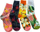 Mahalo Floral Socks Discount