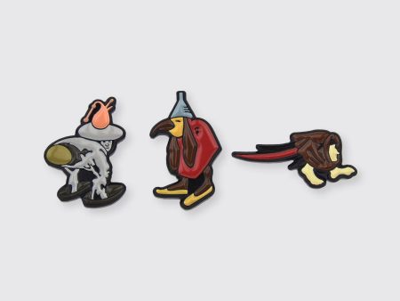 Pin Museum - Hieronymus Bosch (Set of 3) • Enamel Pins Cheap