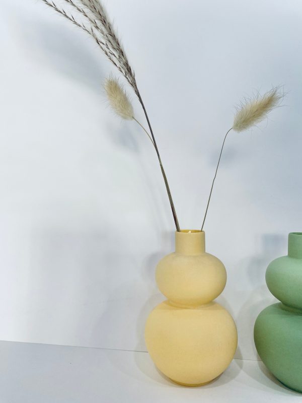 Matte Curvy Chloe Glossy Porcelain Vase Online