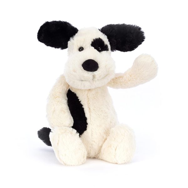 Bashful Black & Cream Puppy Little For Cheap