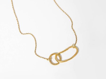 MULXIPLY - Pool Minimal Necklace | Brass Fashion