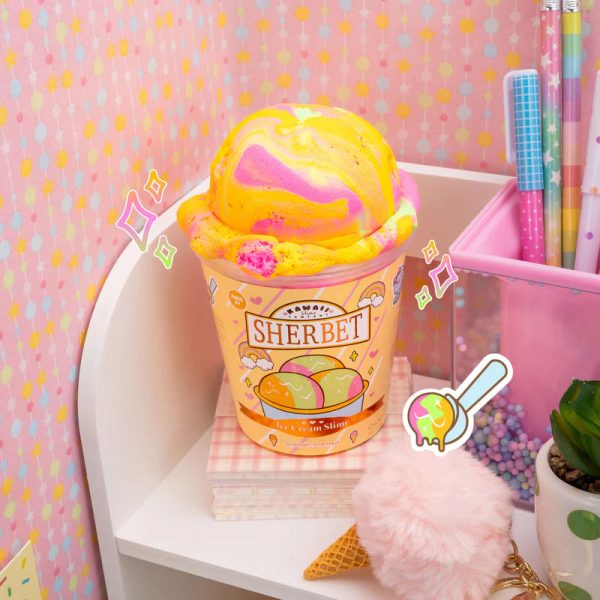 Sherbet Scented Ice Cream Pint Slime Discount