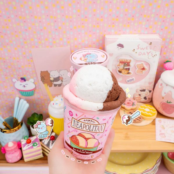 Neapolitan Scented Ice Cream Slime Online Hot Sale