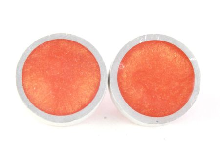 Resinique studs - orange Online