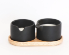 Bondi Black Cream & Sugar Set Online