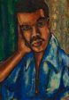 Self-Portrait, 1953  by David Driskell For Sale