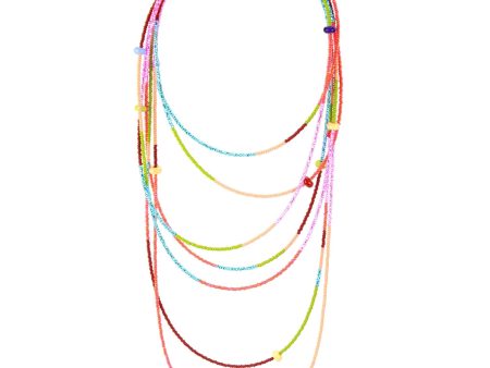 12 foot necklace - Multi-color For Discount