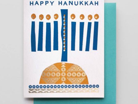 Hammerpress - Hanukkah Candles *FOIL* Online Hot Sale