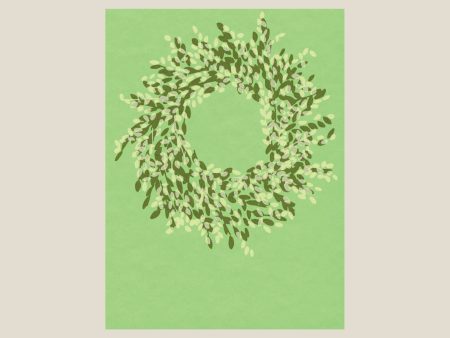 Kinaloon - Boxwood wreath card For Discount