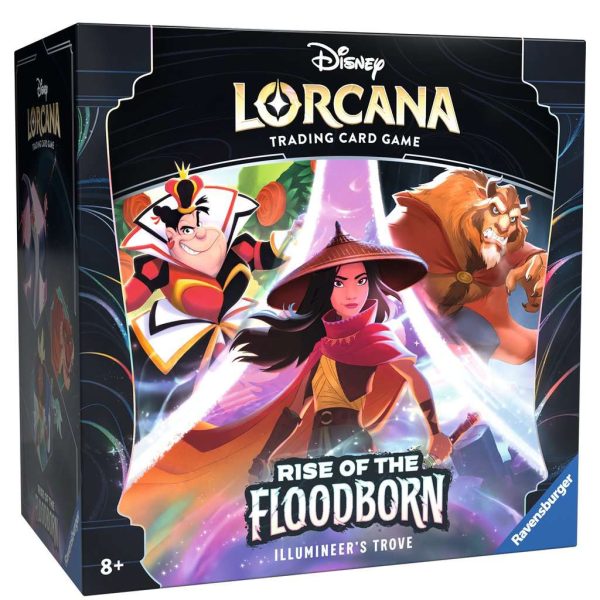 Lorcana: Rise of the Floodborn Trove Box Online now