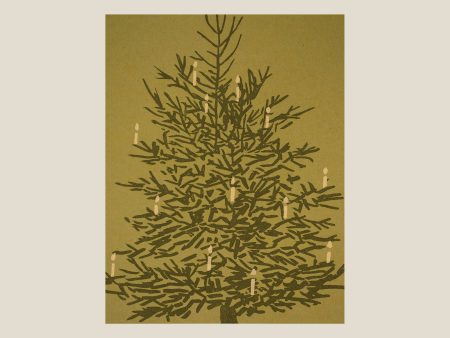 Kinaloon - Christmas tree card For Discount