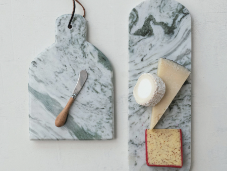 Dunn Marble Cheese Board With Knife Sale