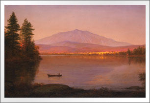 Mount Katahdin from Millinocket Camp, 1895 by Frederic Church Supply