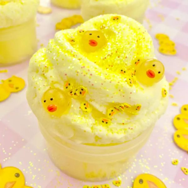 Fuzzy Duckling Cloud Slime Cheap