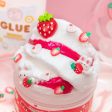 Straw-Bunny Sponge Cake Cloud Slime For Discount