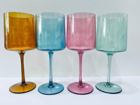 Colore Stemmed Wine Glass 4 Ways For Discount