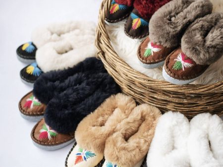 Women s Sheepskin Slippers Hot on Sale