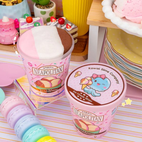 Neapolitan Scented Ice Cream Slime Online Hot Sale