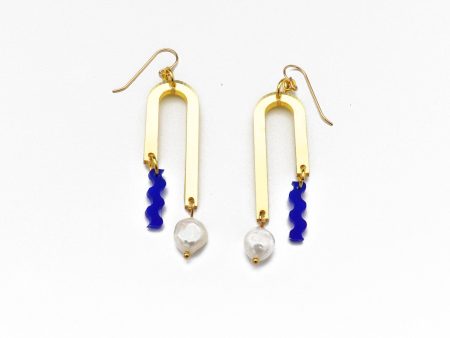 dconstruct - Arch Earrings - Gold: Cobalt Supply