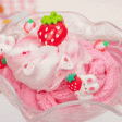 Straw-Bunny Sponge Cake Cloud Slime For Discount