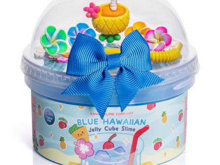 Blue Hawaiian Jelly Cube Slime Online Sale