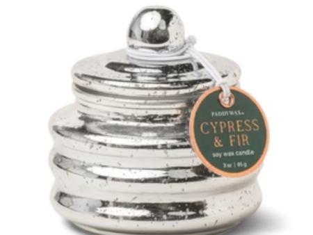 Cypress Fir Glass Candles With Lid Online Sale