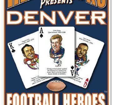 Hero Decks -Denver Broncos Playing Cards on Sale