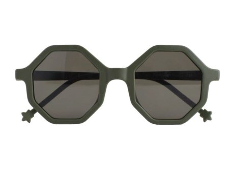 Children s khaki green sunglasses - YEYE  For Cheap