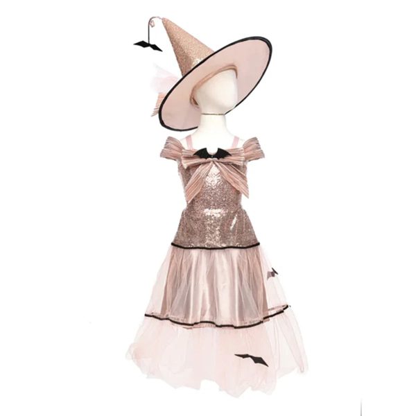 Glam Witch Dress w Hat For Cheap