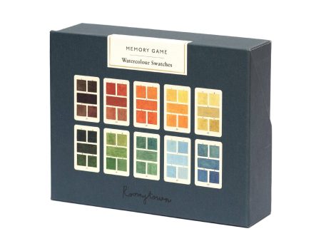 Roomytown Inc - Memory Game - Watercolour Swatches For Cheap