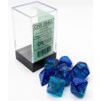 GEMINI® POLYHEDRAL BLUE-BLUE LIGHT BLUE LUMINARY™ 7-DIE SET 26463 Online now