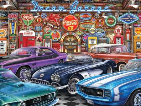 Dream Garage 1000 Piece Jigsaw Puzzle For Cheap