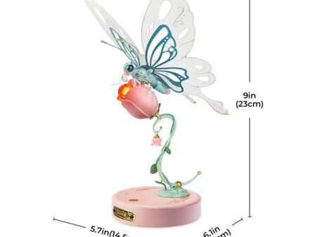 Butterfly Mechanical 3D Puzzle - Pink Cheap