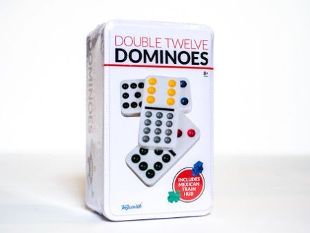 Double 12 Dominoes in Tin For Discount