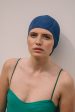 Retro navy swimming cap - KORES Online Hot Sale