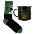 Slytherin Quidditch Tin Mug & Socks Set Harry Potter Fashion