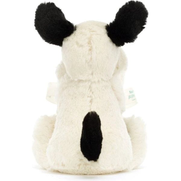 Bashful Black & Cream Puppy Soother For Discount